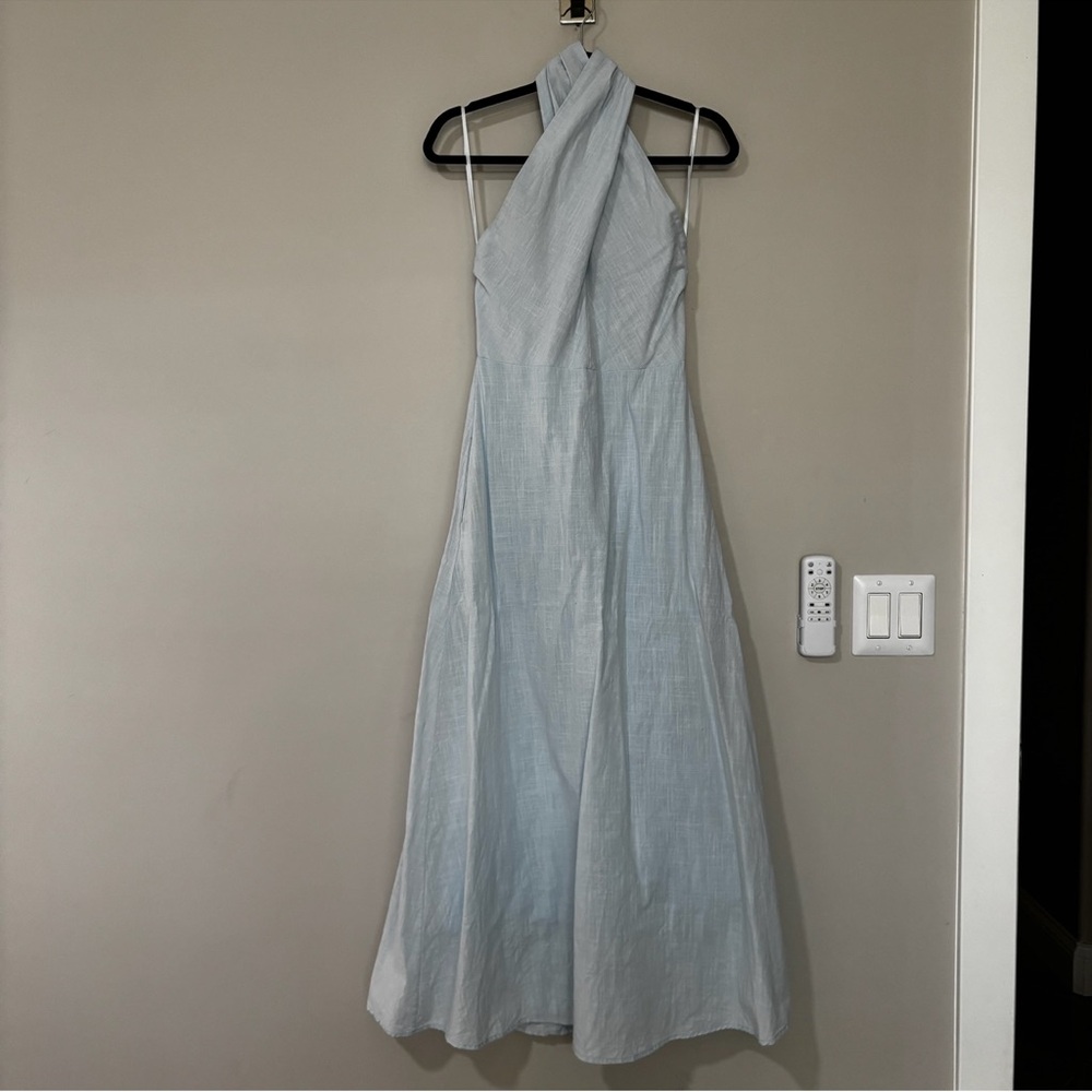 Petal & Pup BETSY HALTERNECK MAXI DRESS Size Small - Picture 2 of 6